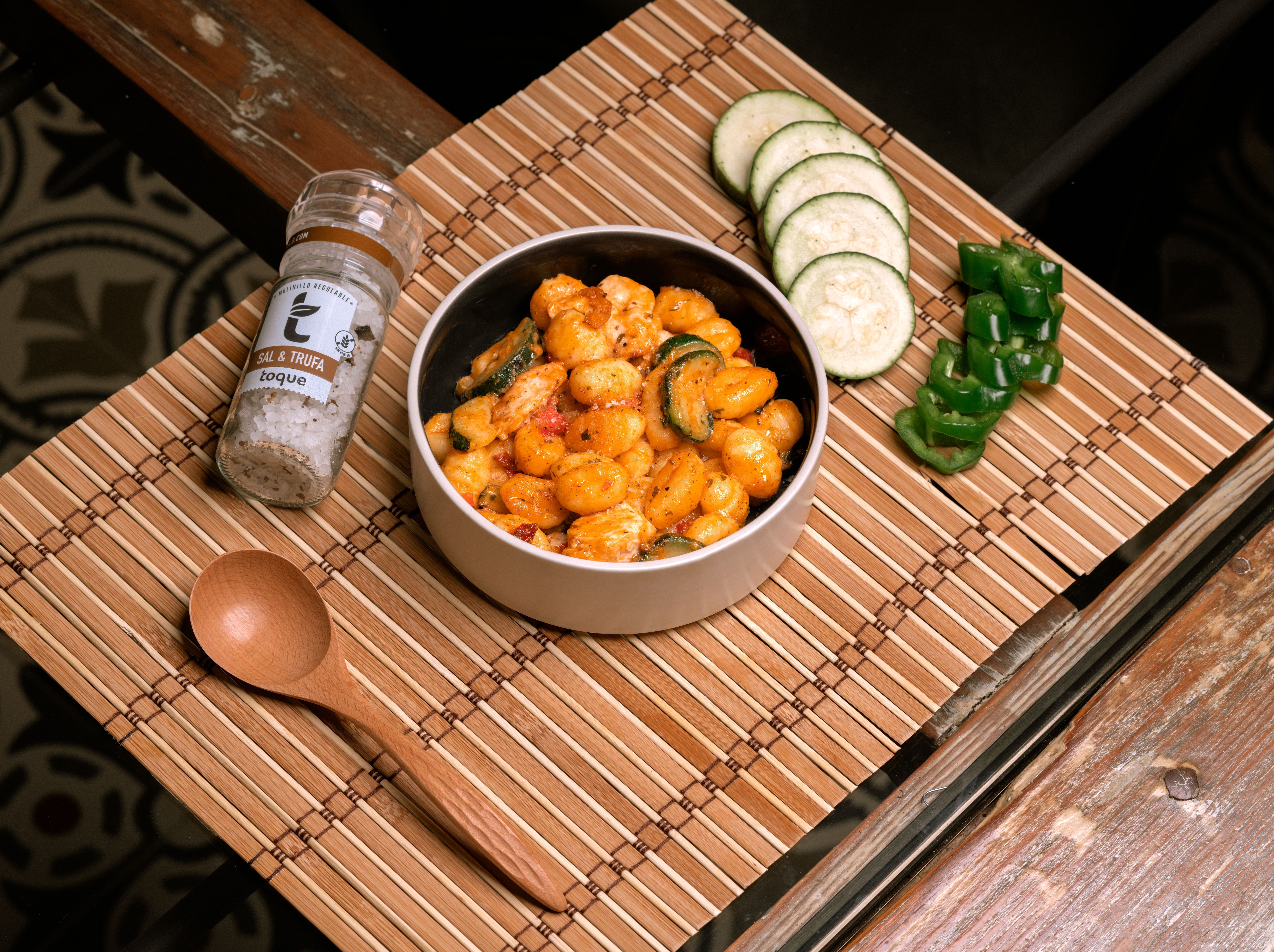 plato vegano sal trufa 